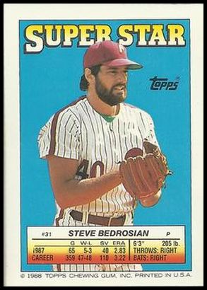31 Steve Bedrosian